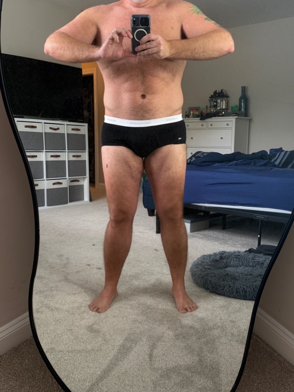 Men's 3 pairs Black Calvin Klein briefs 36W